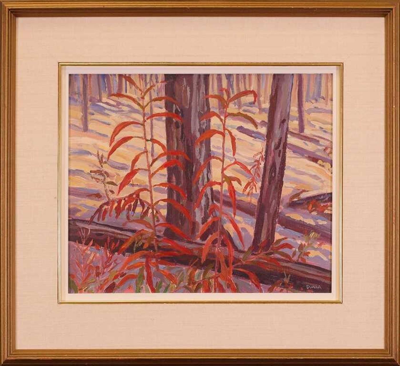 William (Bill) Duma (1936) - Snow & Fireweed; 1980