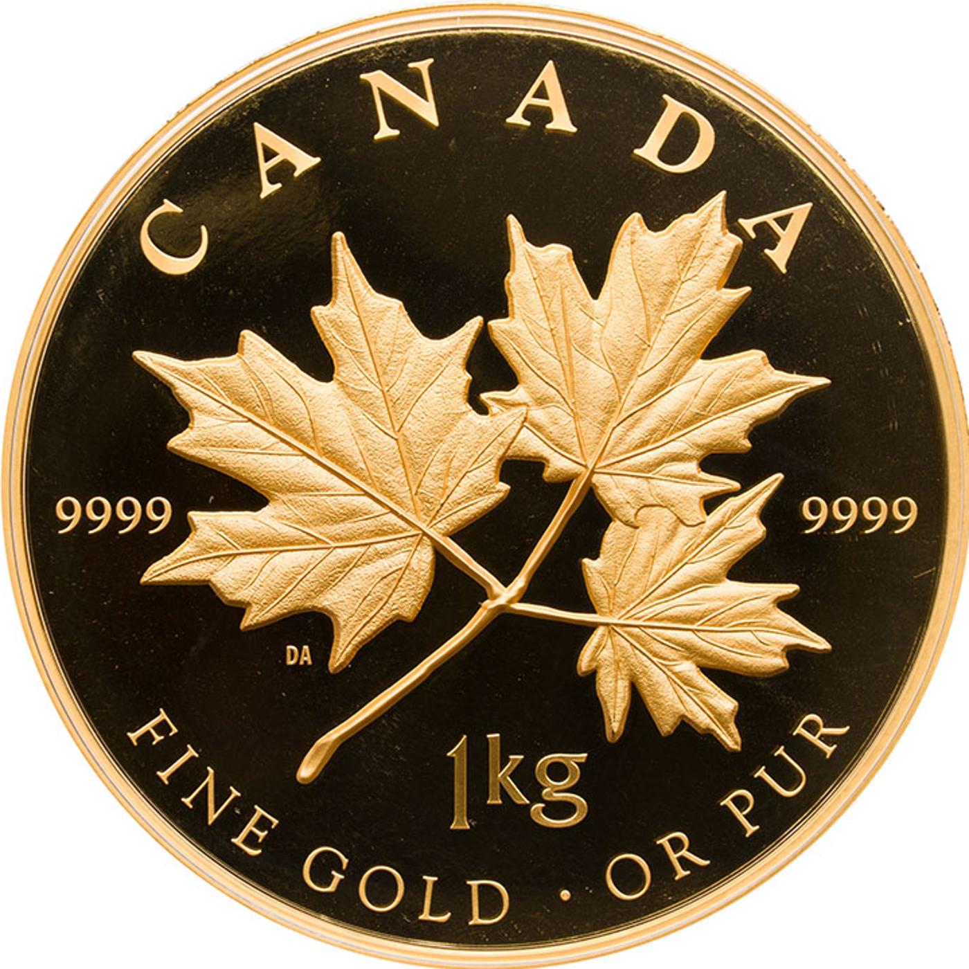 Canada - Elizabeth II Gold Proof 2500 Dollars (One Kilo) 2011, 