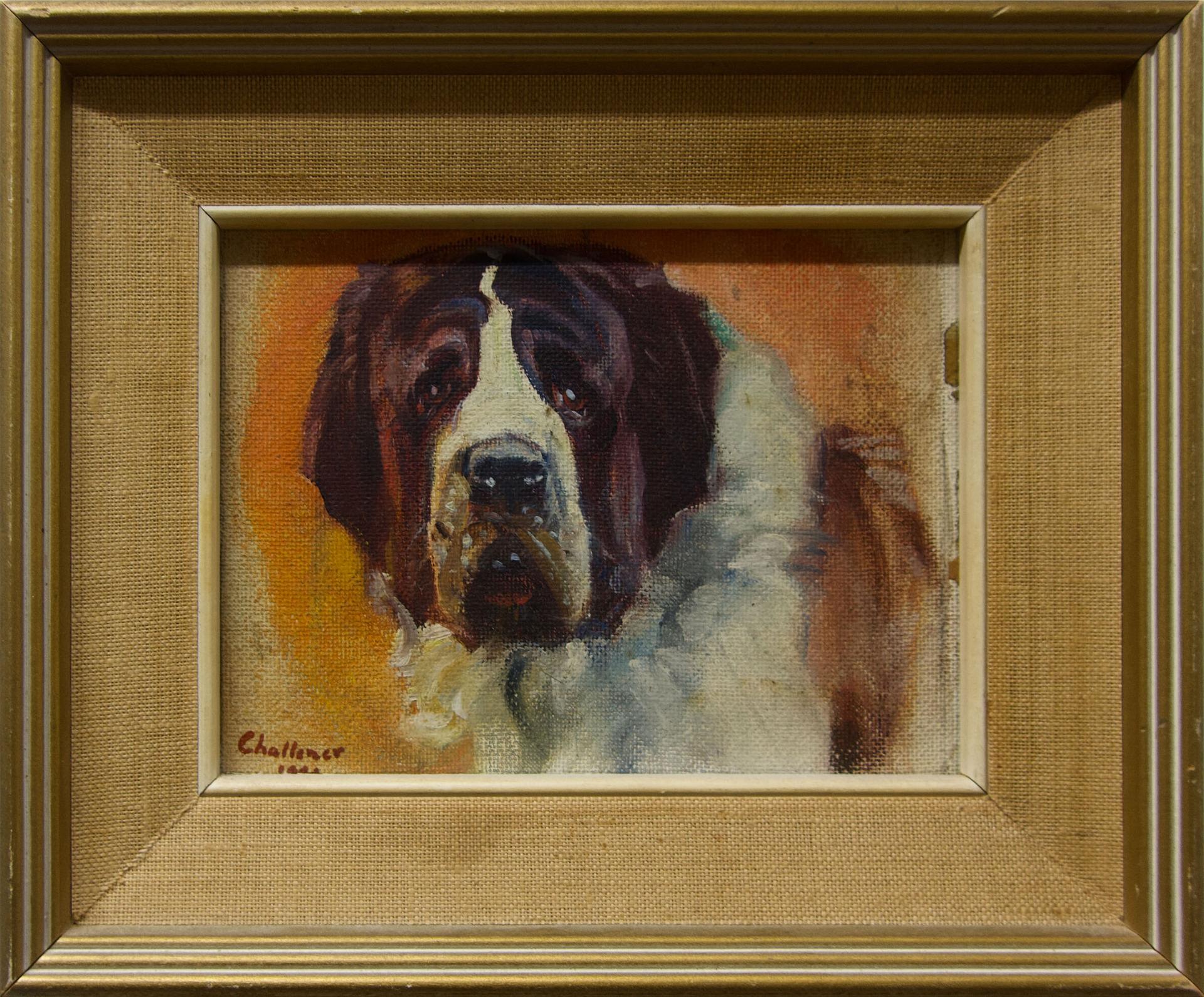 Frederick Sproston Challener (1869-1958) - Saint Bernard