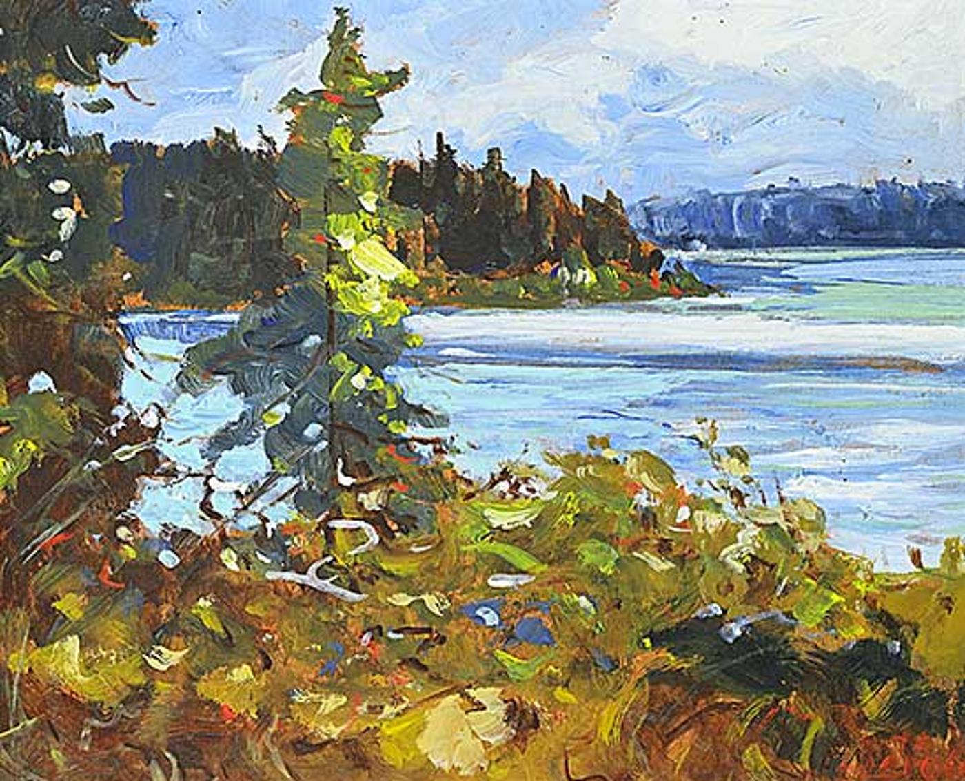 Hans Herold (1925-2011) - Waskesiu Lake