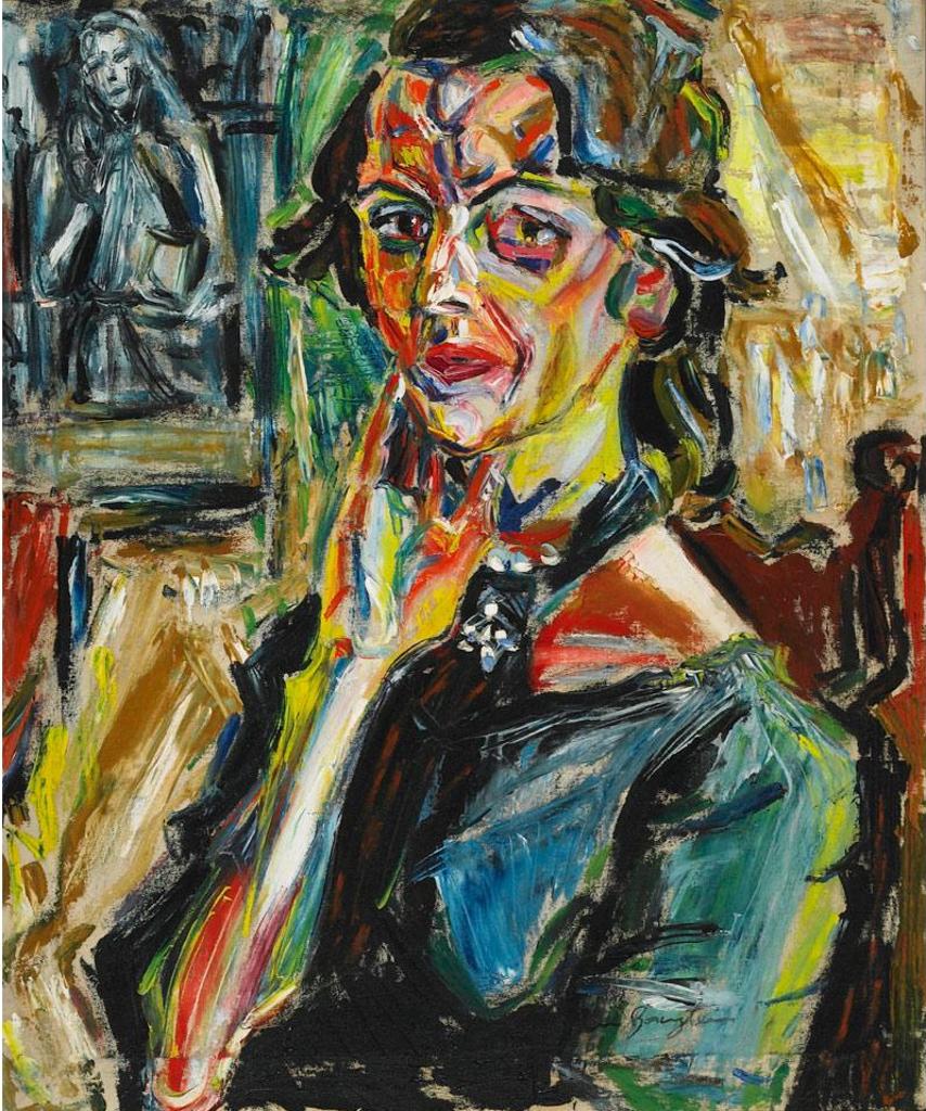 Samuel (Sam) Borenstein (1908-1969) - Portrait Of Rachel