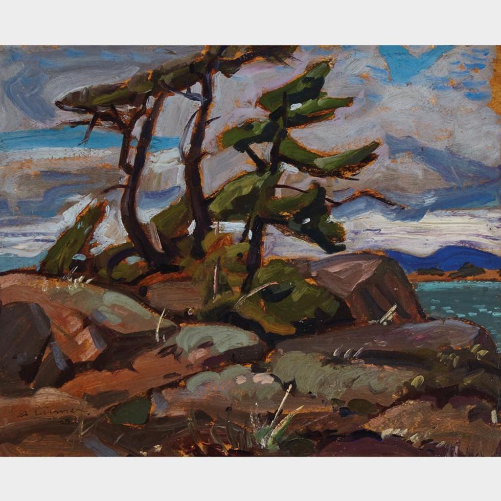 Arthur Lismer (1885-1969) - Three Pines, Georgian Bay, 1929