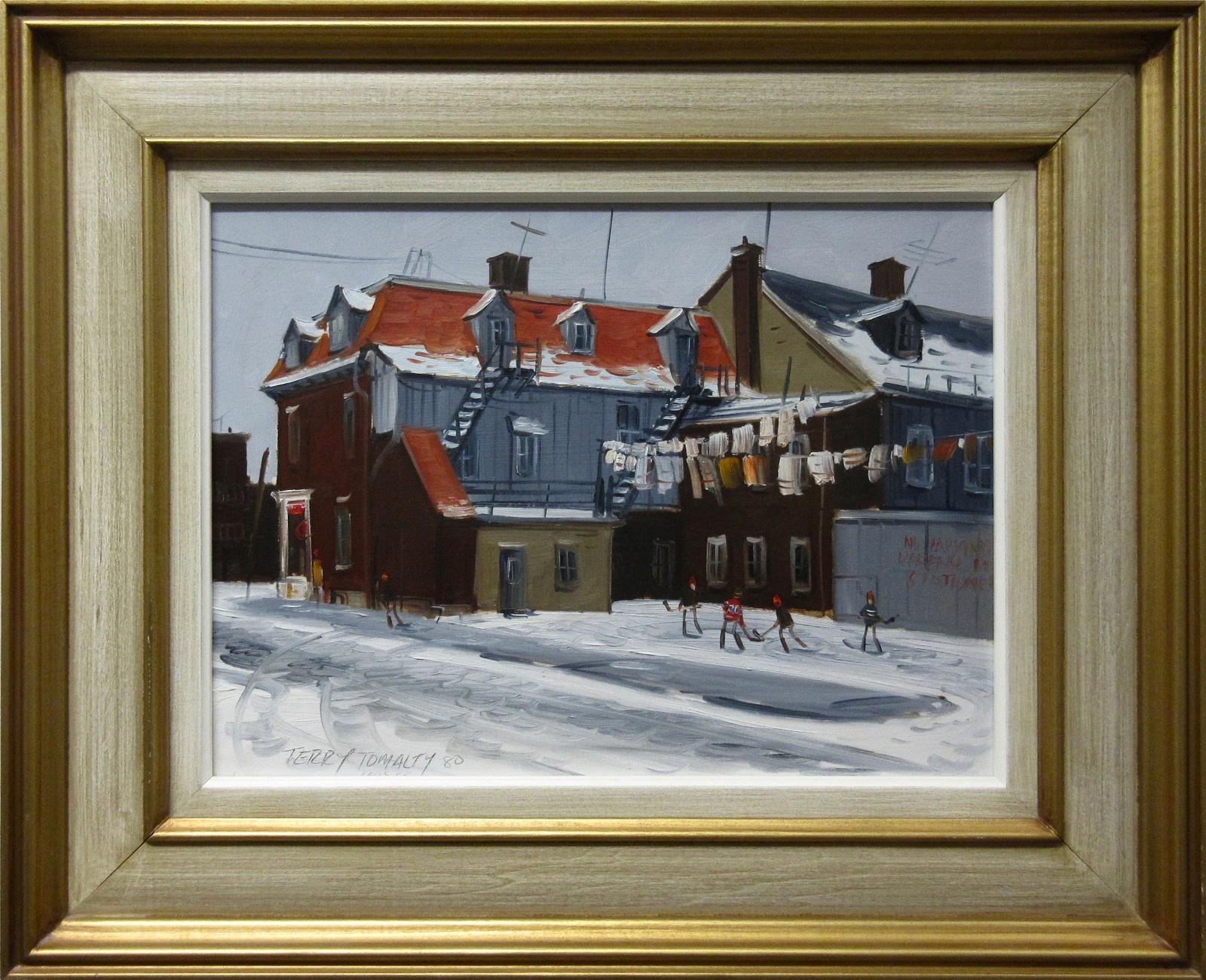 Terry Tomalty (1935) - Levis St. (Shinny Hockey)