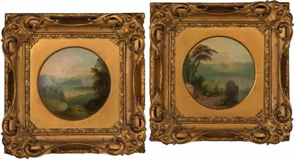 Mcalister George (1786-1812) - Two landscape studies
