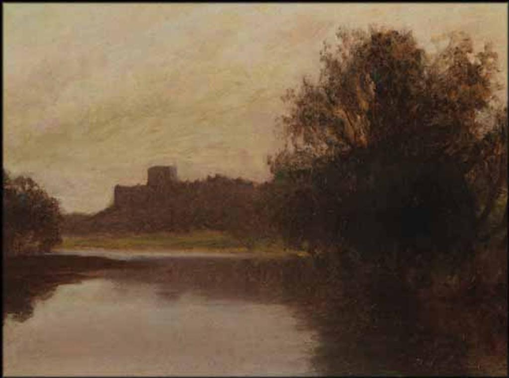 John A. Hammond (1843-1939) - Castle Overlooking the River
