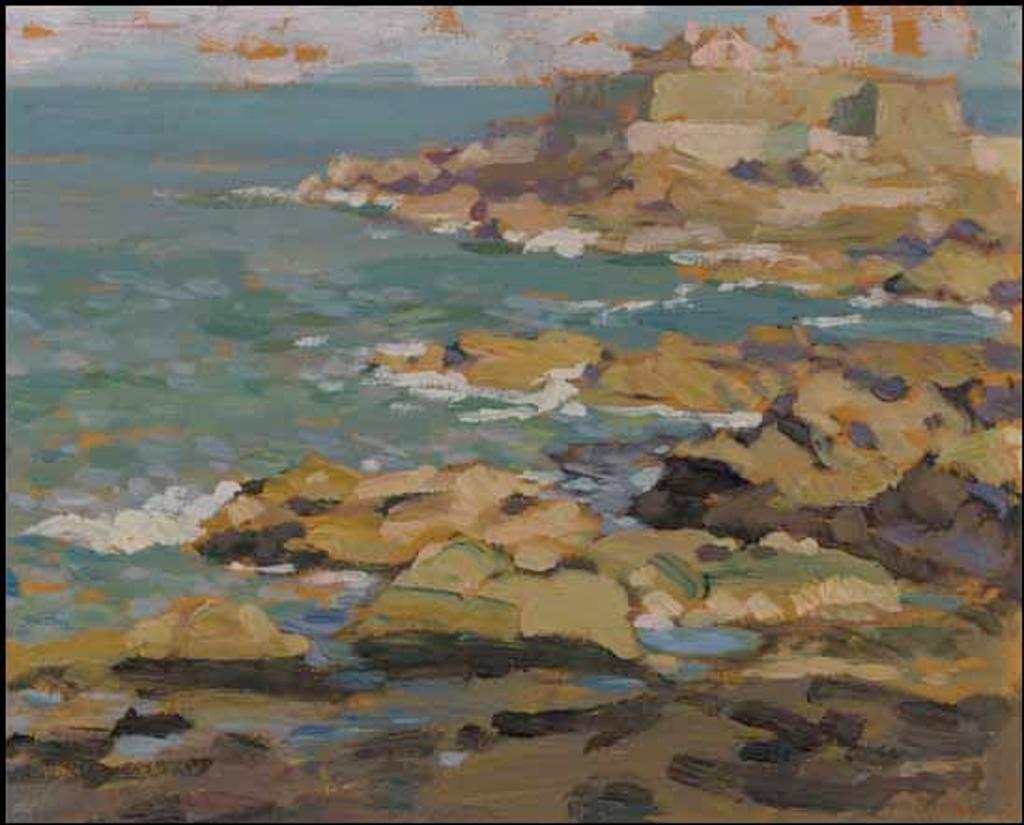Alexander Young (A. Y.) Jackson (1882-1974) - Brittany Seascape
