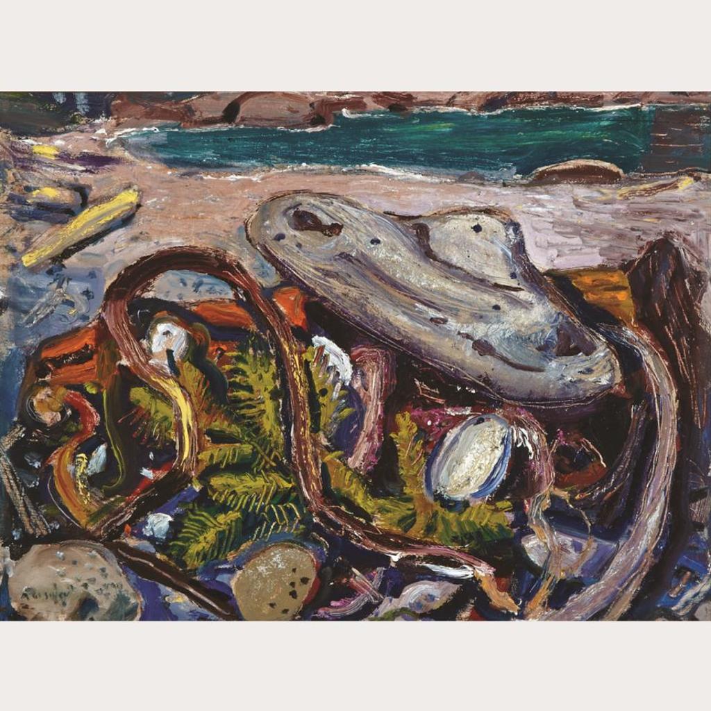 Arthur Lismer (1885-1969) - Beach Scene