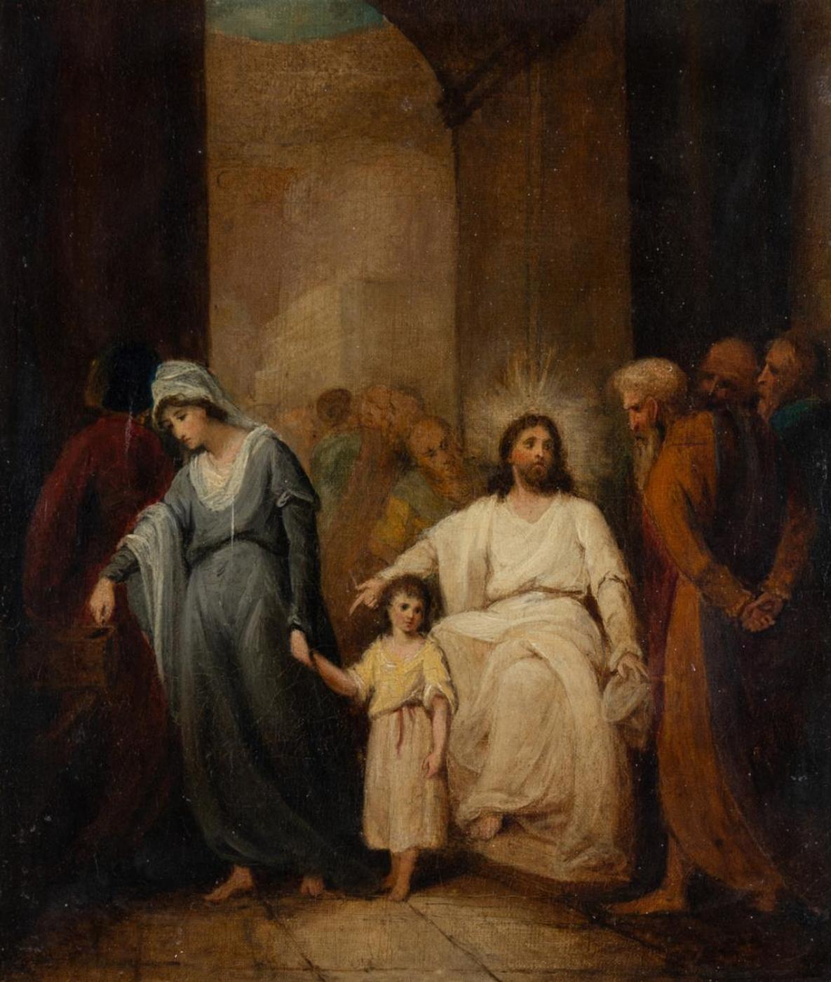 Sir Benjamin West (1738-1820) - The Widow's Mite