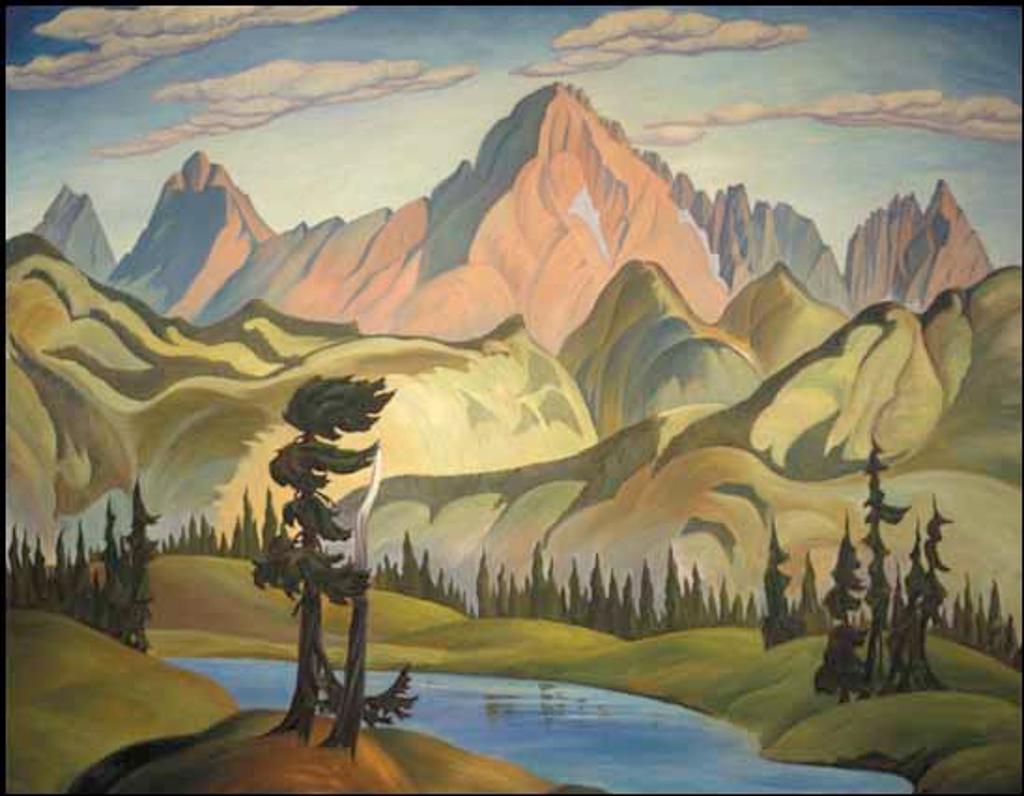 William Percival (W.P.) Weston (1879-1967) - Church Mountain, Near Mount Baker