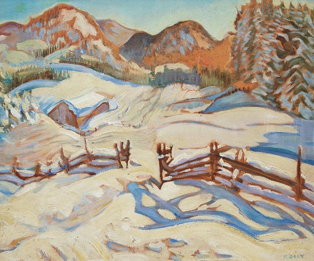 Kathleen Frances Daly Pepper (1898-1994) - Winter Charlevoix (1931)