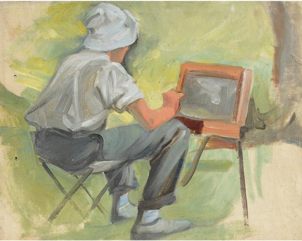 Thomas Garland Greene (1875-1955) - Self Portrait