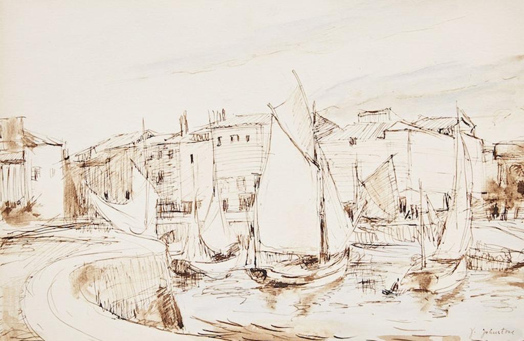 John Young Johnstone (1887-1930) - Nautical Scene