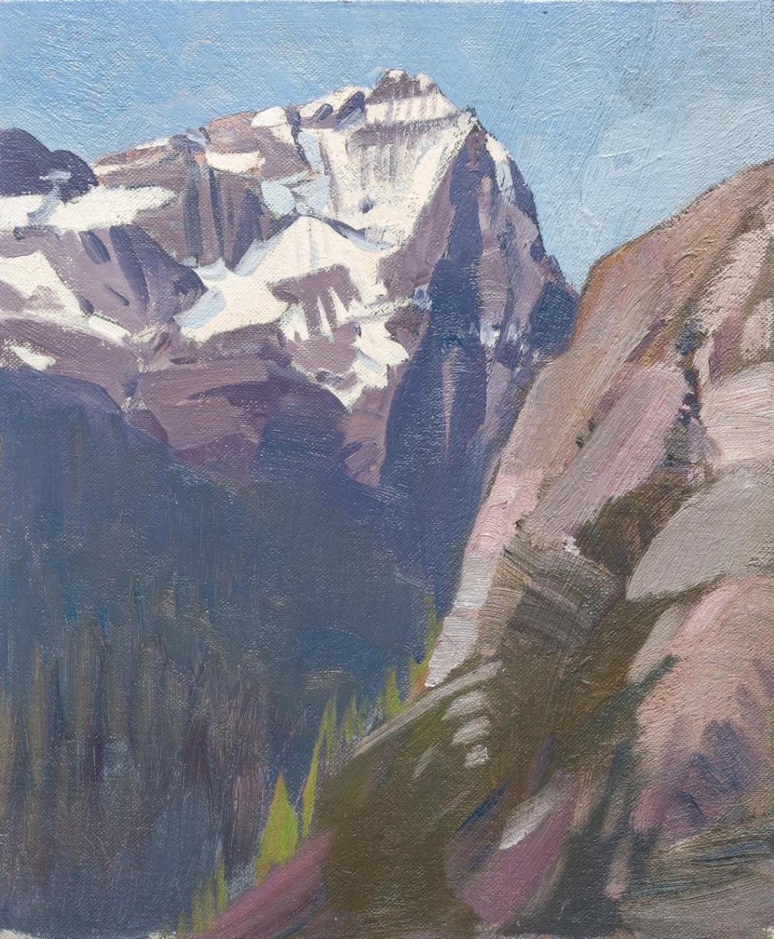 Peter Maxwell Ewart (1918-2001) - Mount Odaray- Rogers Pass