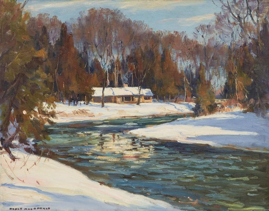 Manly Edward MacDonald (1889-1971) - Cottage on the River