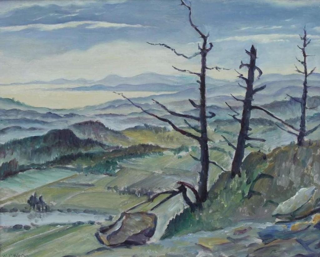 William Percival (W.P.) Weston (1879-1967) - November Mists (From Mt-Douglas
