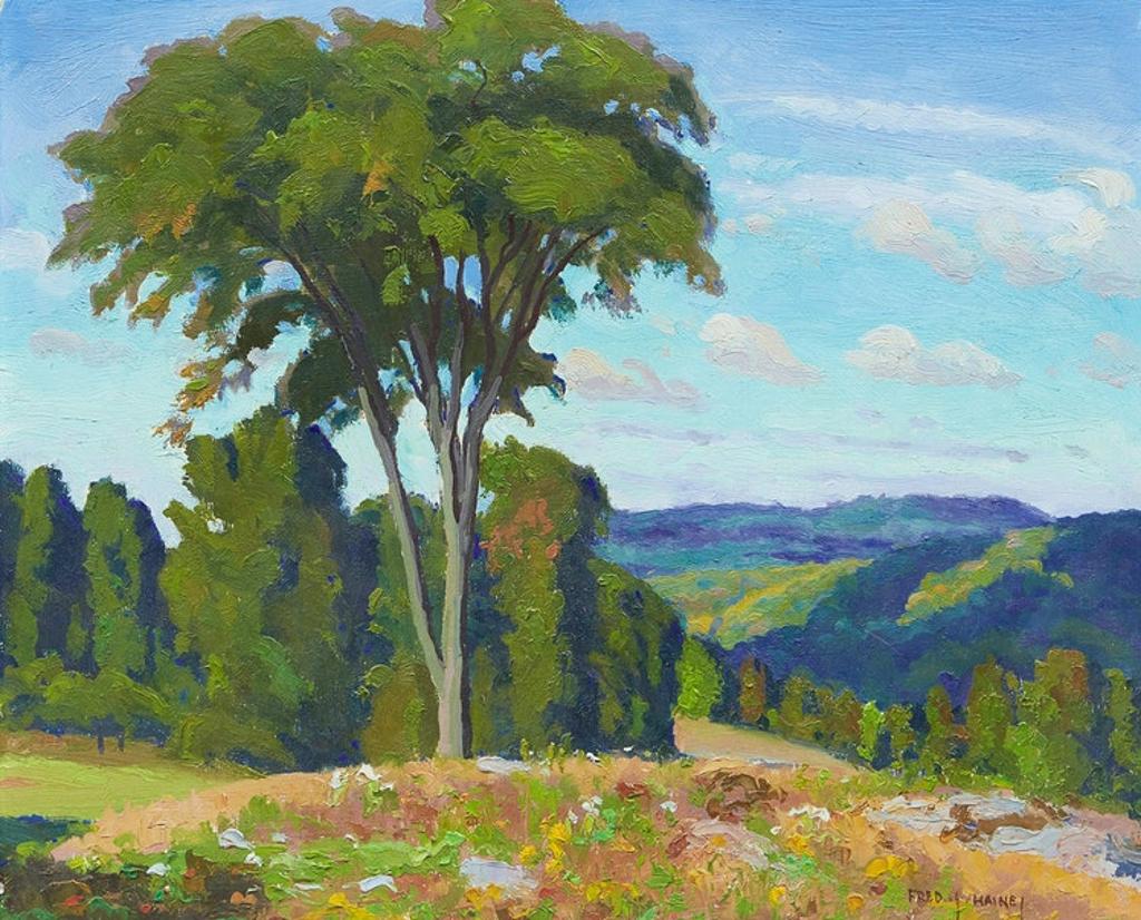 Frederick Stanley Haines (1879-1960) - Summer Landscape