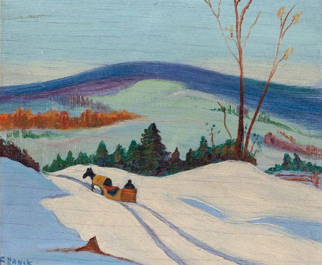 Albert Jacques Franck (1899-1973) - With Sleigh Ride