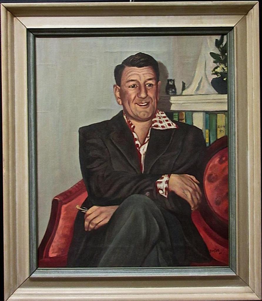 Ralph Wallace Burton (1905-1983) - Portrait Of A Seated Gentleman