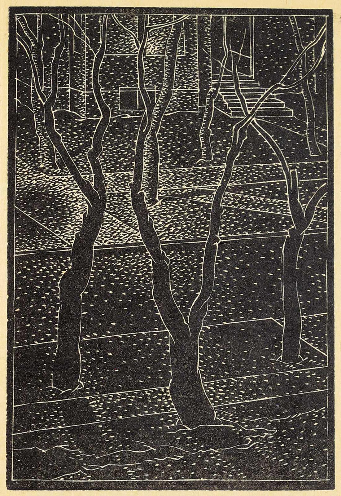Lionel Lemoine FitzGerald (1890-1956) - Trees and Streets