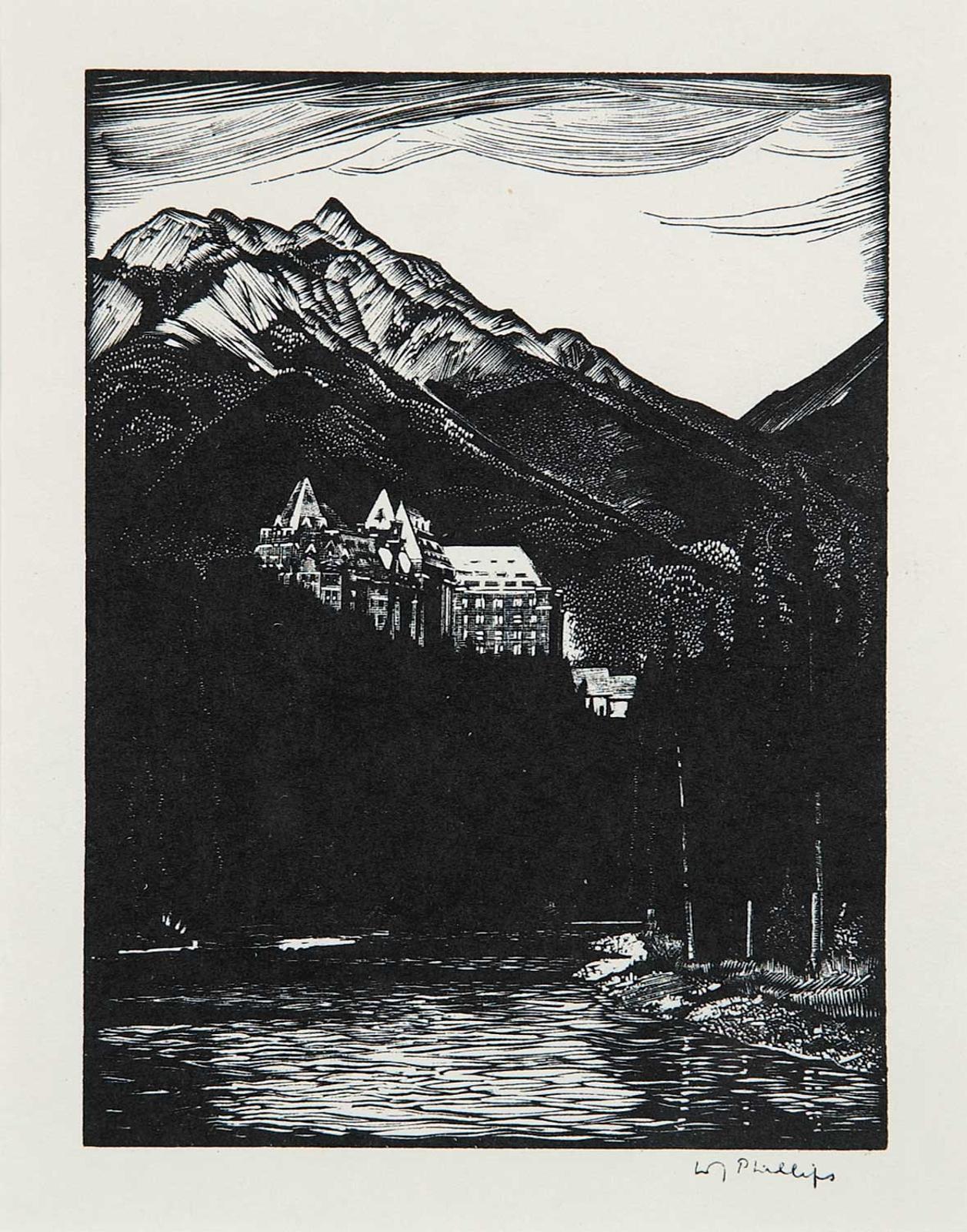 Walter Joseph (W.J.) Phillips (1884-1963) - Banff Springs Hotel