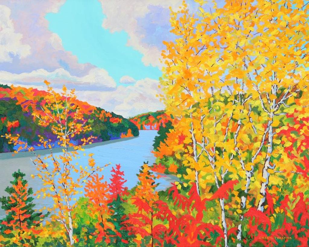 Cheryl Chartier (1952) - Madawaska River View