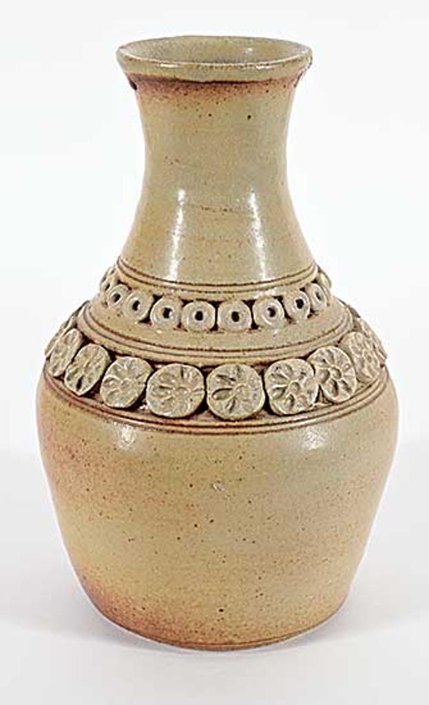 Leadbetter - Untitled - Circle and Flower Pattern Vase