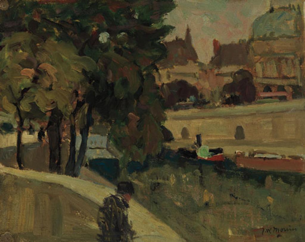 James Wilson Morrice (1865-1924) - Along the Seine