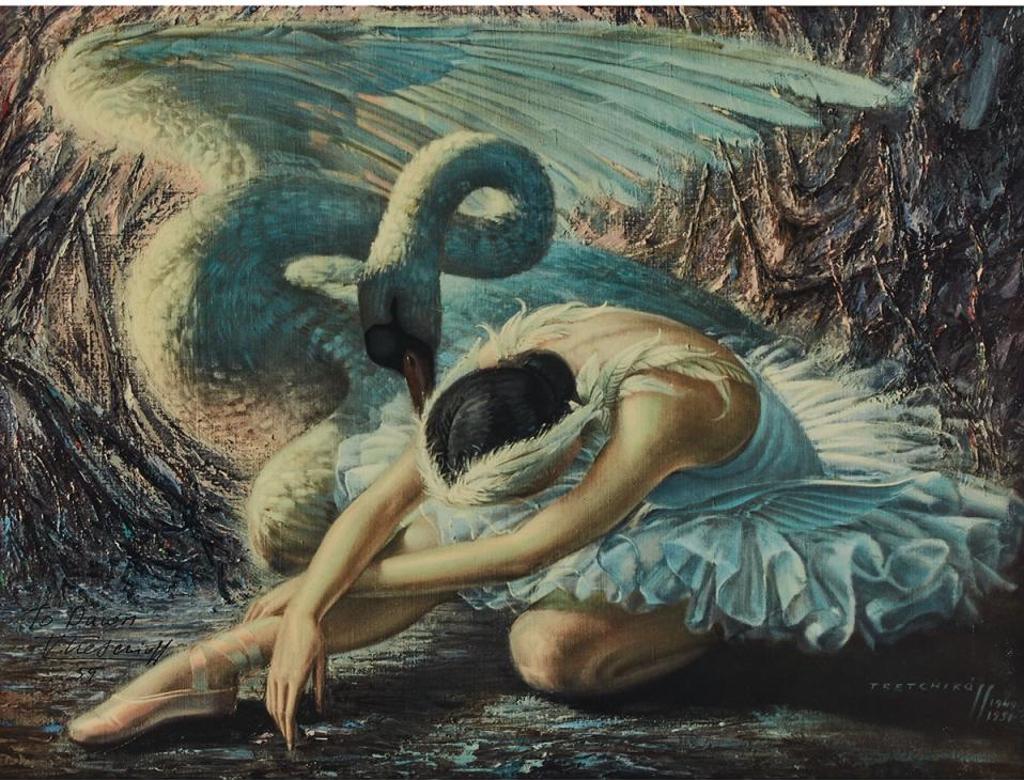 Vladimir Griegorovich Tretchikoff (1913-2006) - The Dying Swan
