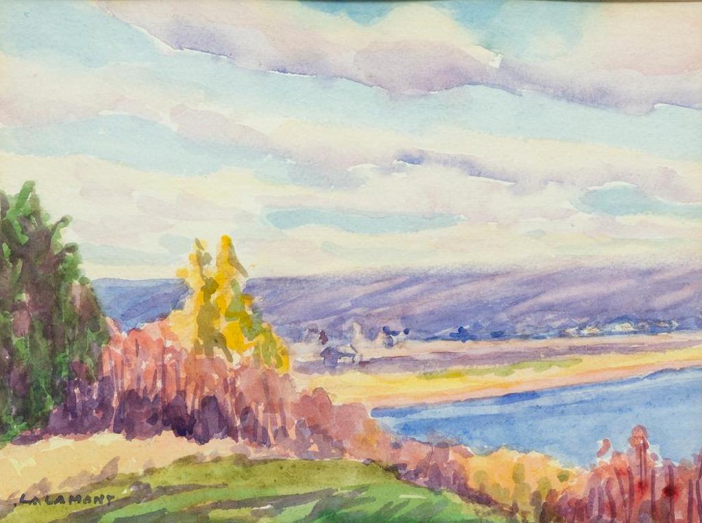 Laura A. Lamont (1880-1970) - Lake Katepwa Near Lebret