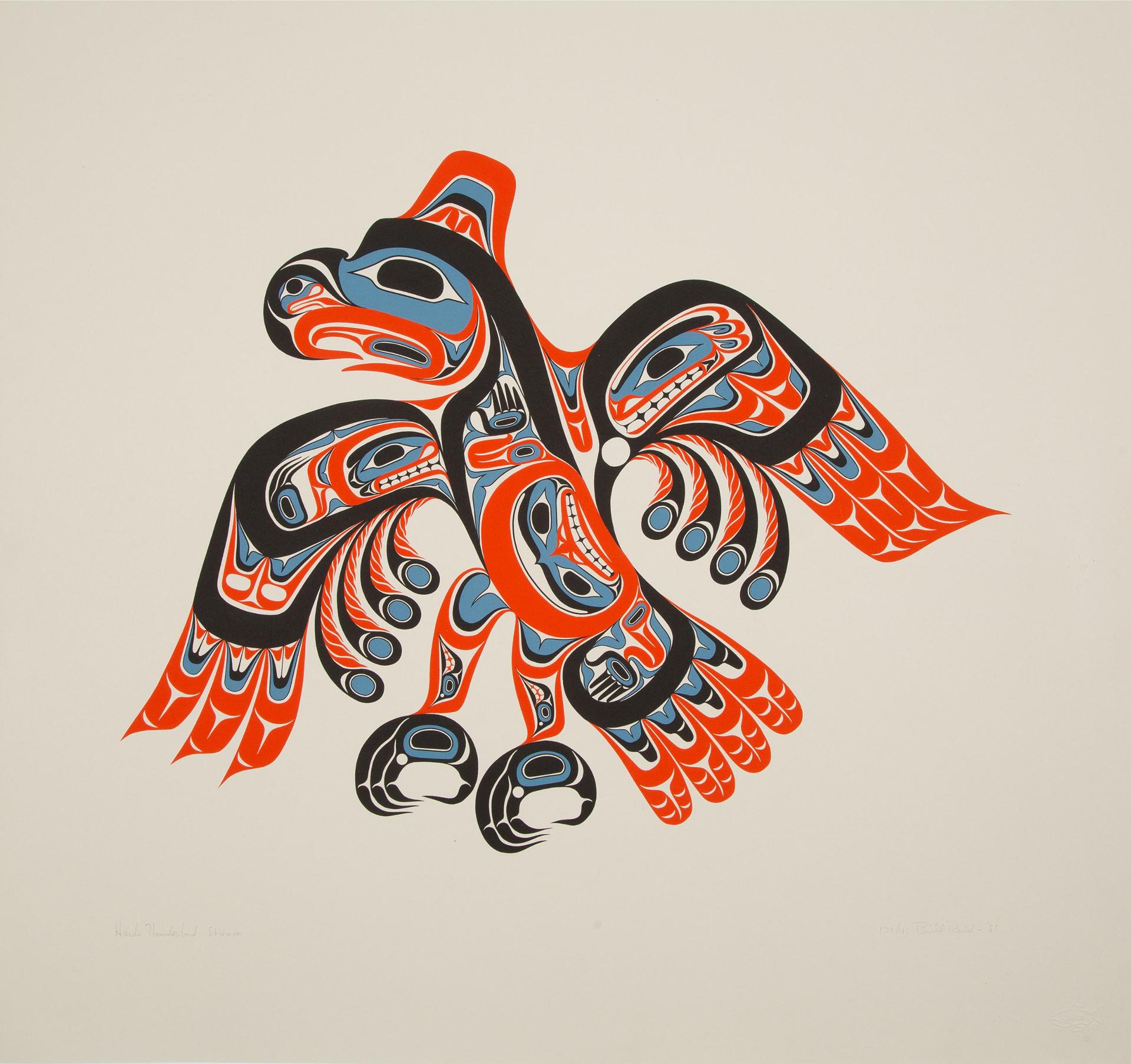 Bill - Haida Thunderbird-Skiämsm