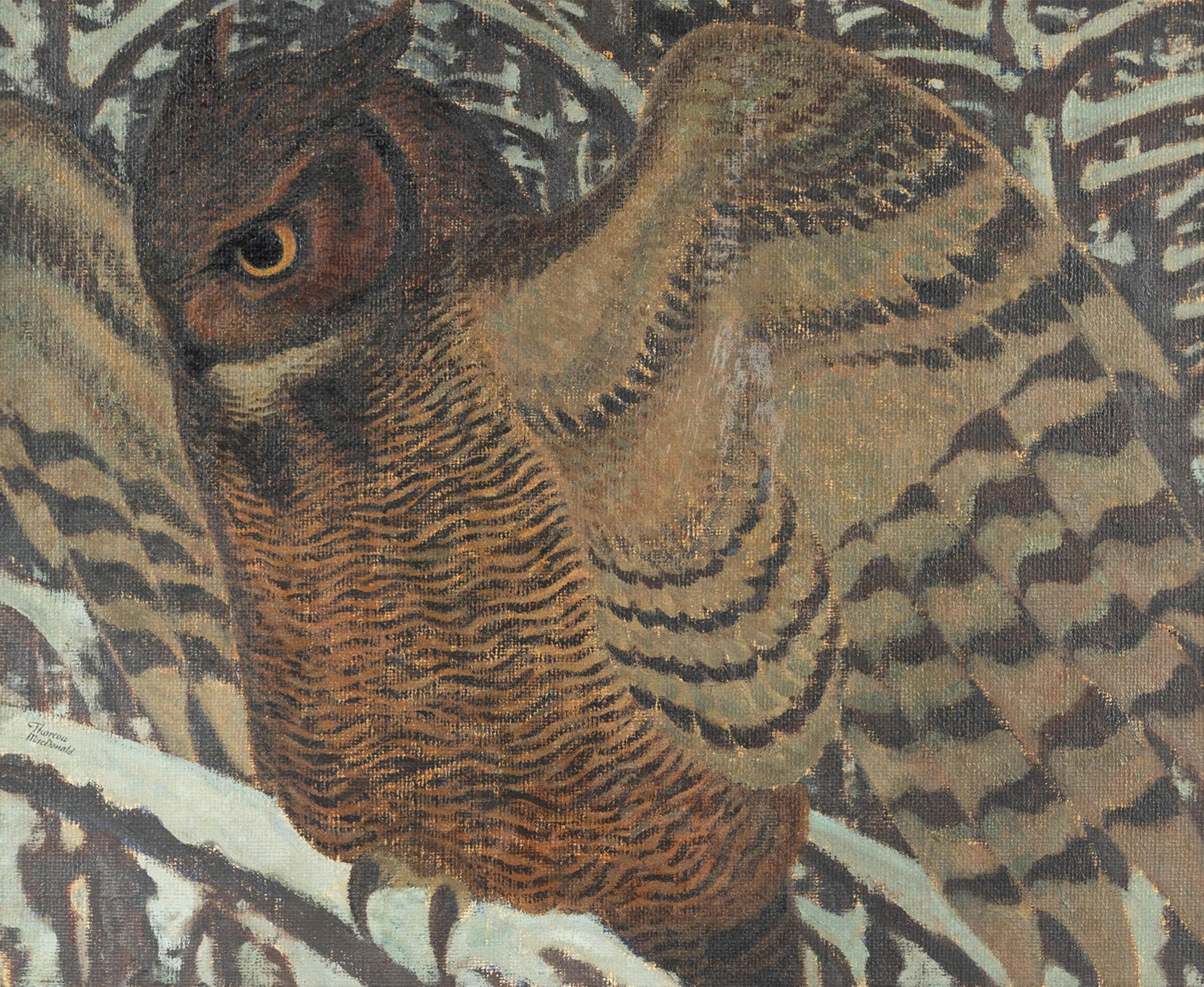 Thoreau MacDonald (1901-1989) - Owl