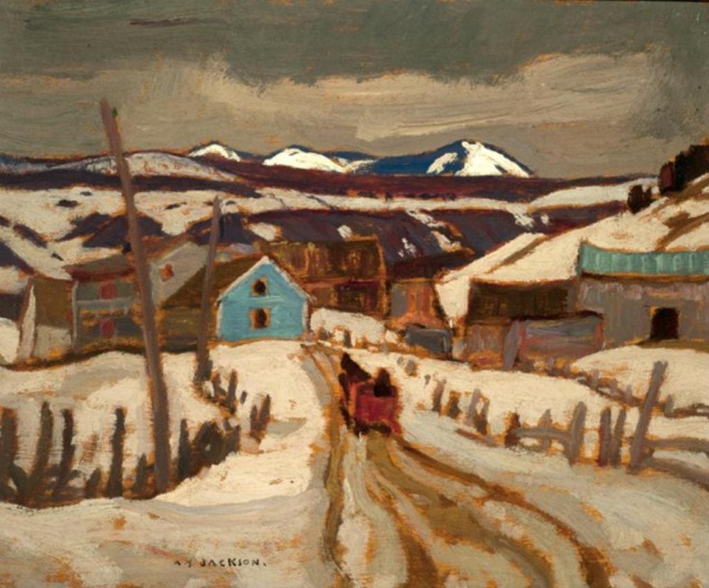 Alexander Young (A. Y.) Jackson (1882-1974) - St. Urbain, Quebec, c.1927; Pic Island, Lake Superior, c.1924