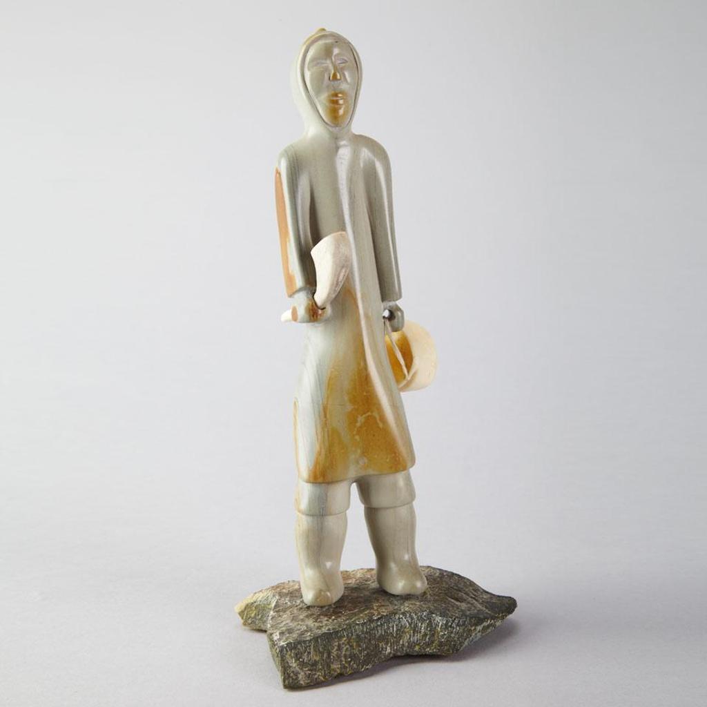 Enuya Shooyook (1942) - Standing Man With Ladle And Pail On Base