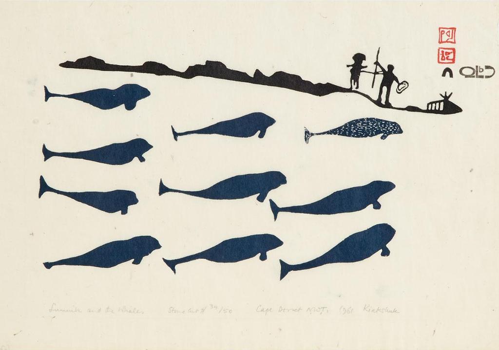 Kiakshuk (1886-1966) - Lumiuk And The Whales