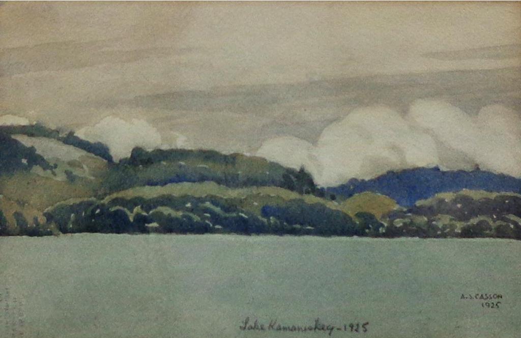 Alfred Joseph (A.J.) Casson (1898-1992) - Lake Kamaniskey