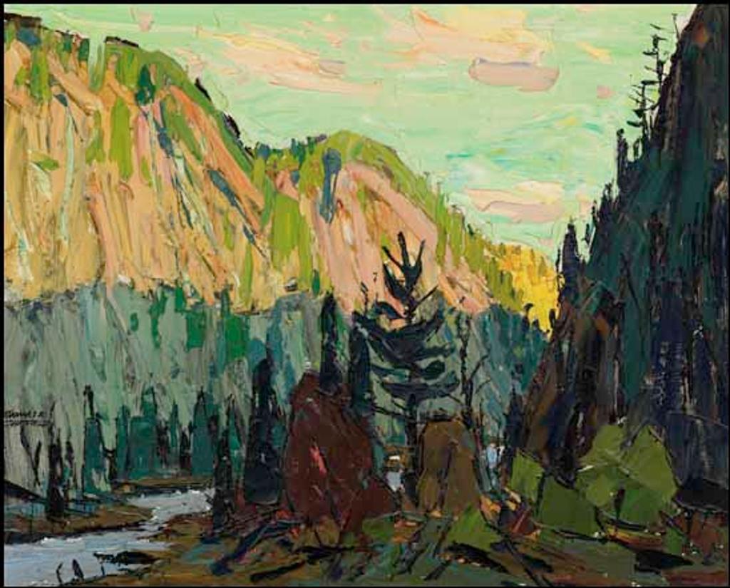 Thomas Frederick Haig Chatfield (1921-1999) - Sun on the Hill (Agawa Canyon, Algoma)