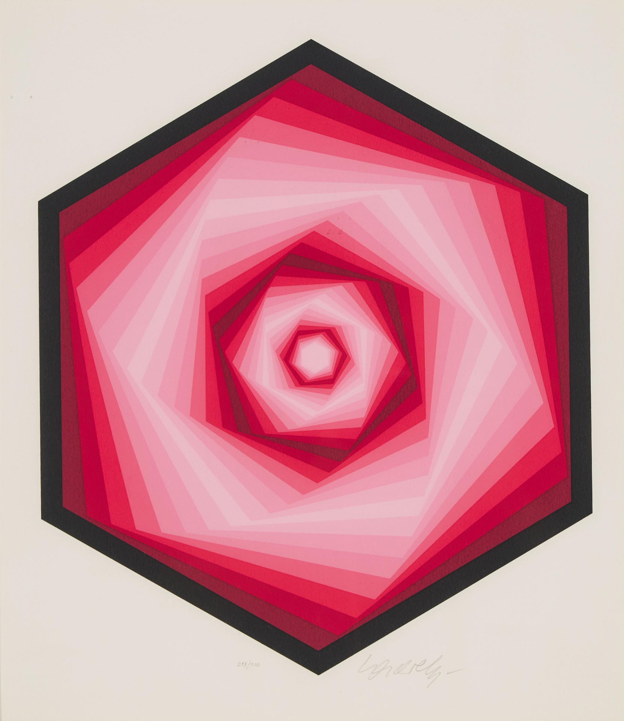 Victor Vasarely (1906-1997) - RADAU, 1986