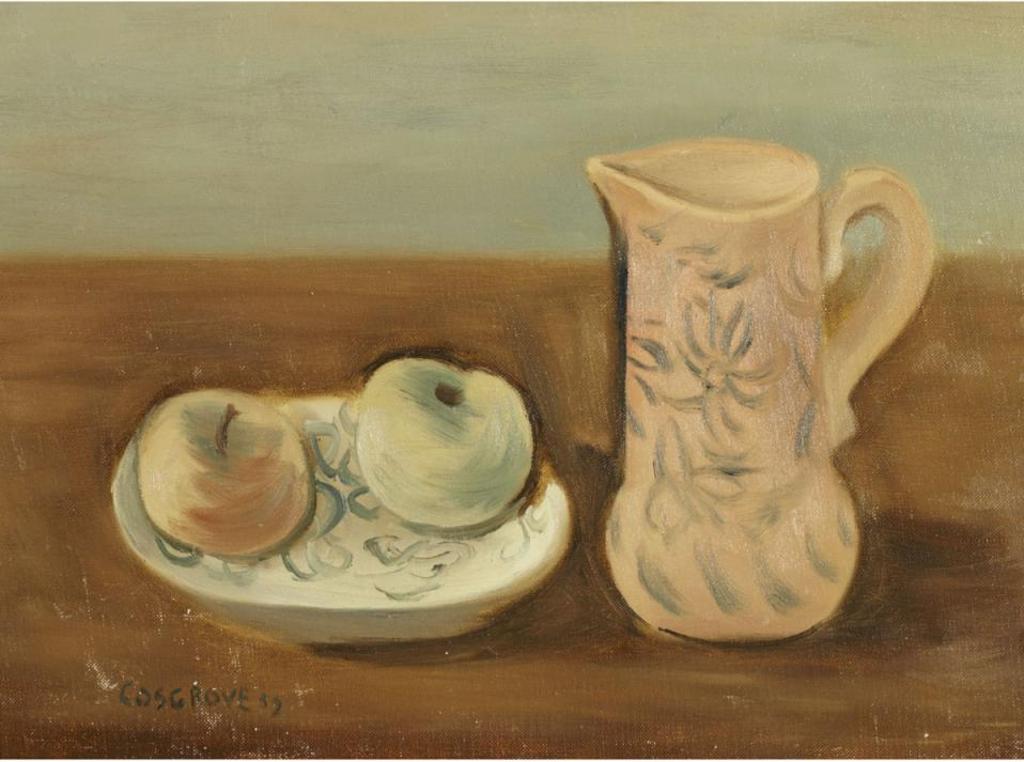 Stanley Morel Cosgrove (1911-2002) - Still Life With Pitcher And Fruit