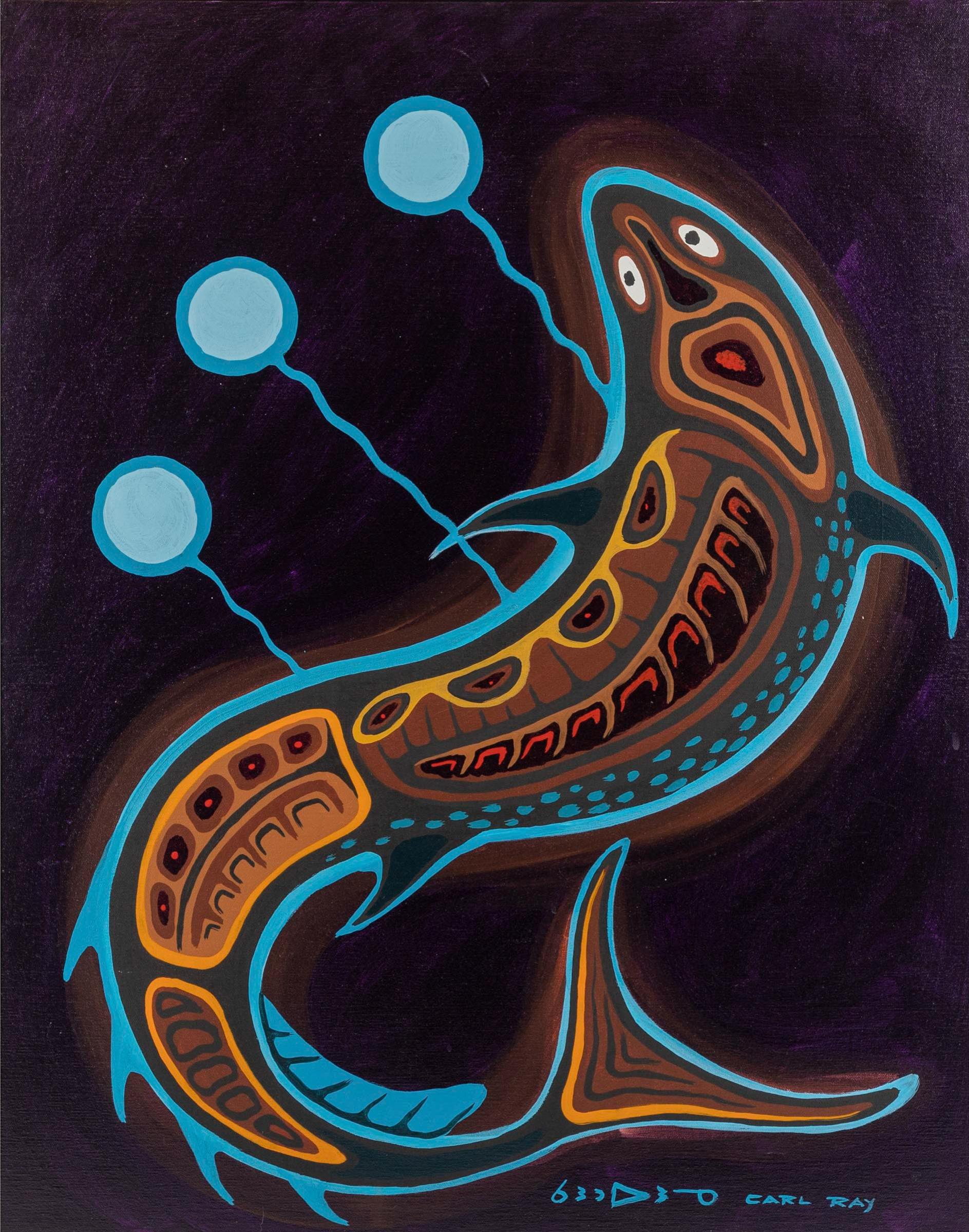 Carl Ray (1942-1978) - Sturgeon, Ca. 1975