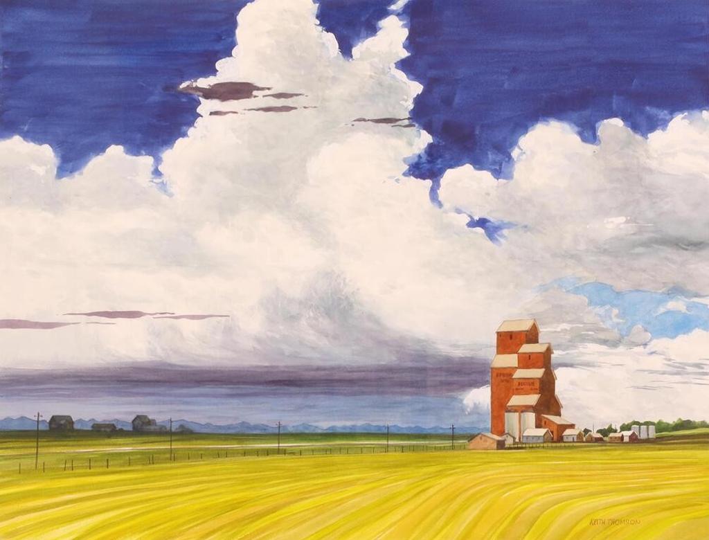 Keith L. Thomson (1934) - Approaching Storm (South Of Lethbridge)