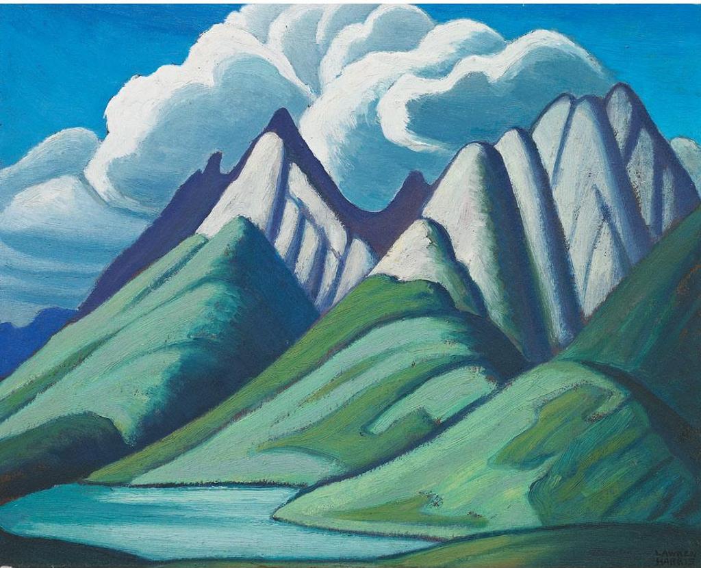 Lawren Stewart Harris (1885-1970) - Mountain Sketch VII