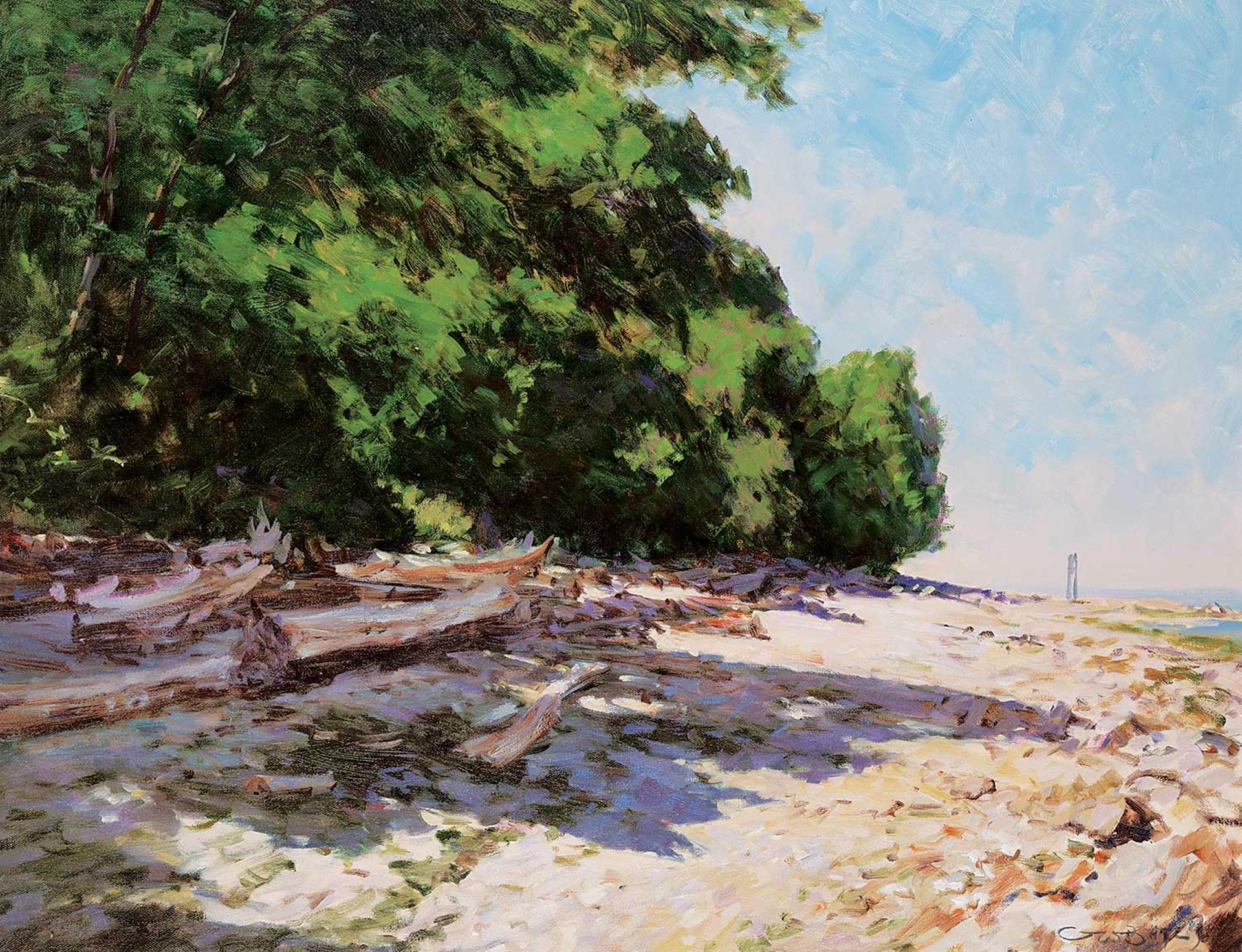 George William Bates (1930-2009) - Summer, Point Grey