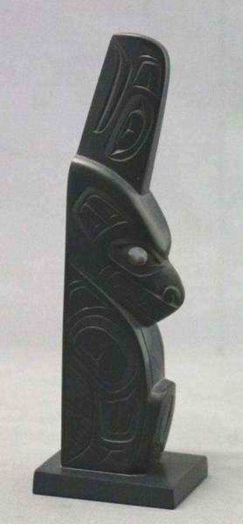 Glen Pollard (1957) - Haida Totem, Killer Whale + Two Eagles