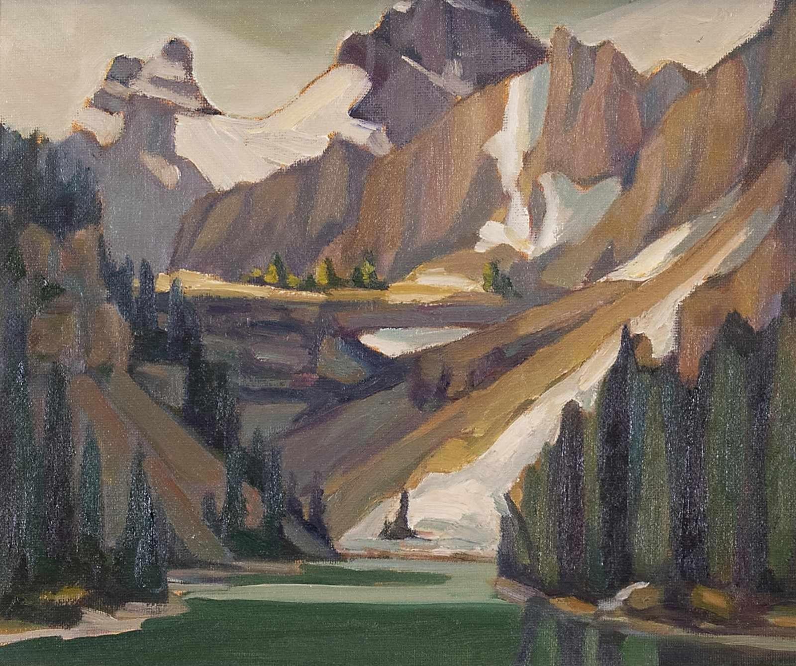 Denise Lemaster - Mary Lake Near Lake Ohara; 2003