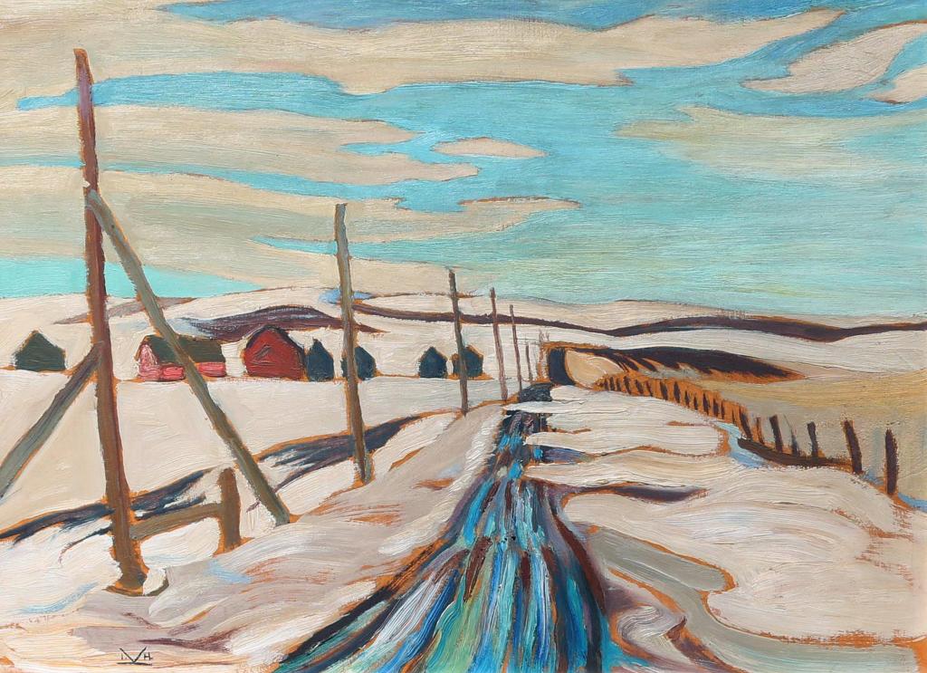 Illingworth Holey (Buck) Kerr (1905-1989) - Prairie Road, March