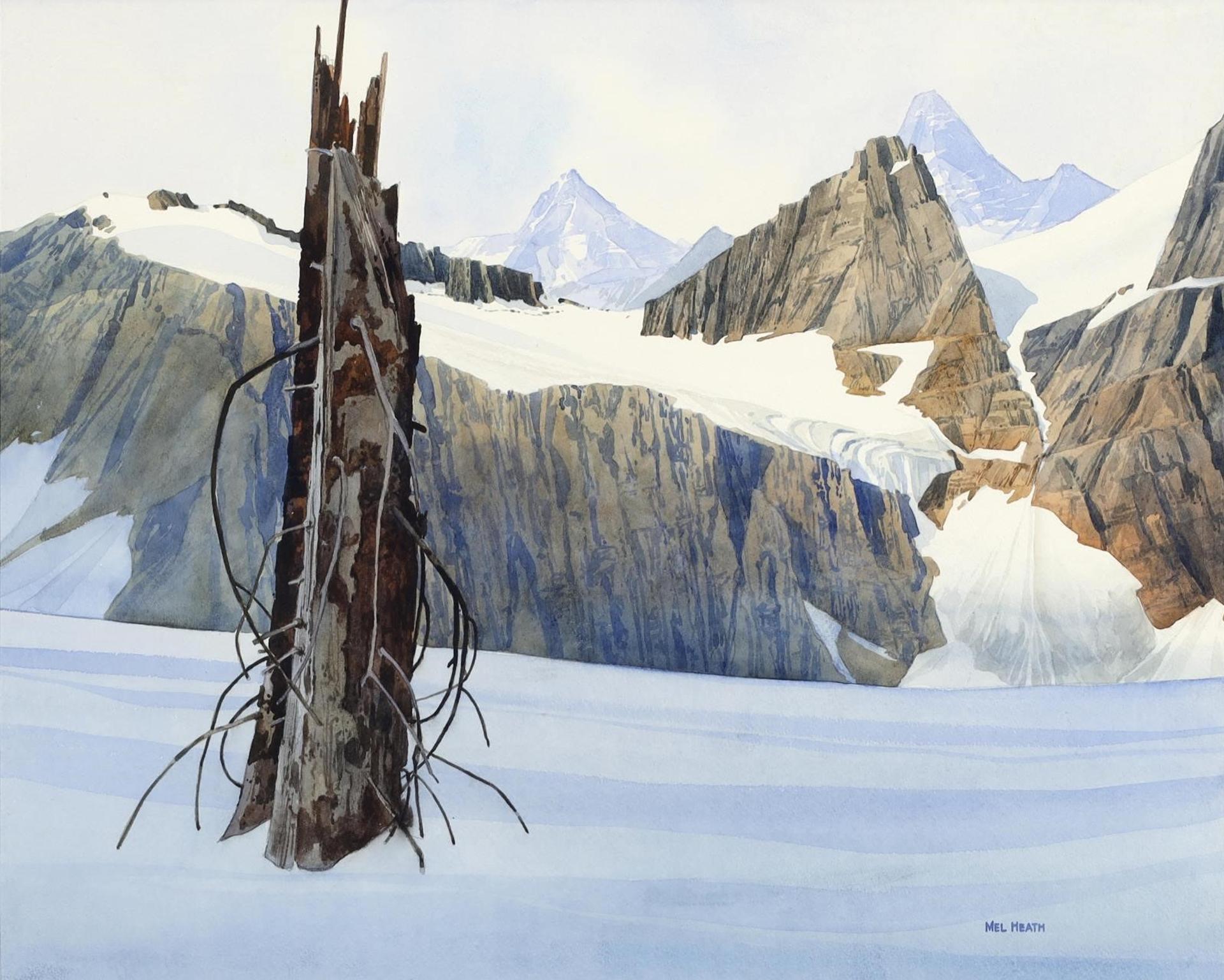 Mel Heath (1930) - Mountain Landscape, Winter