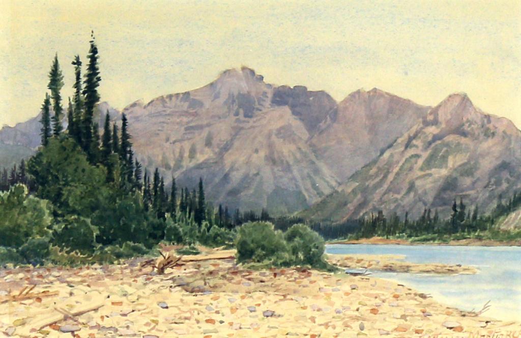 Thomas Mower Martin (1838-1934) - Selkirk Mountains, British Columbia