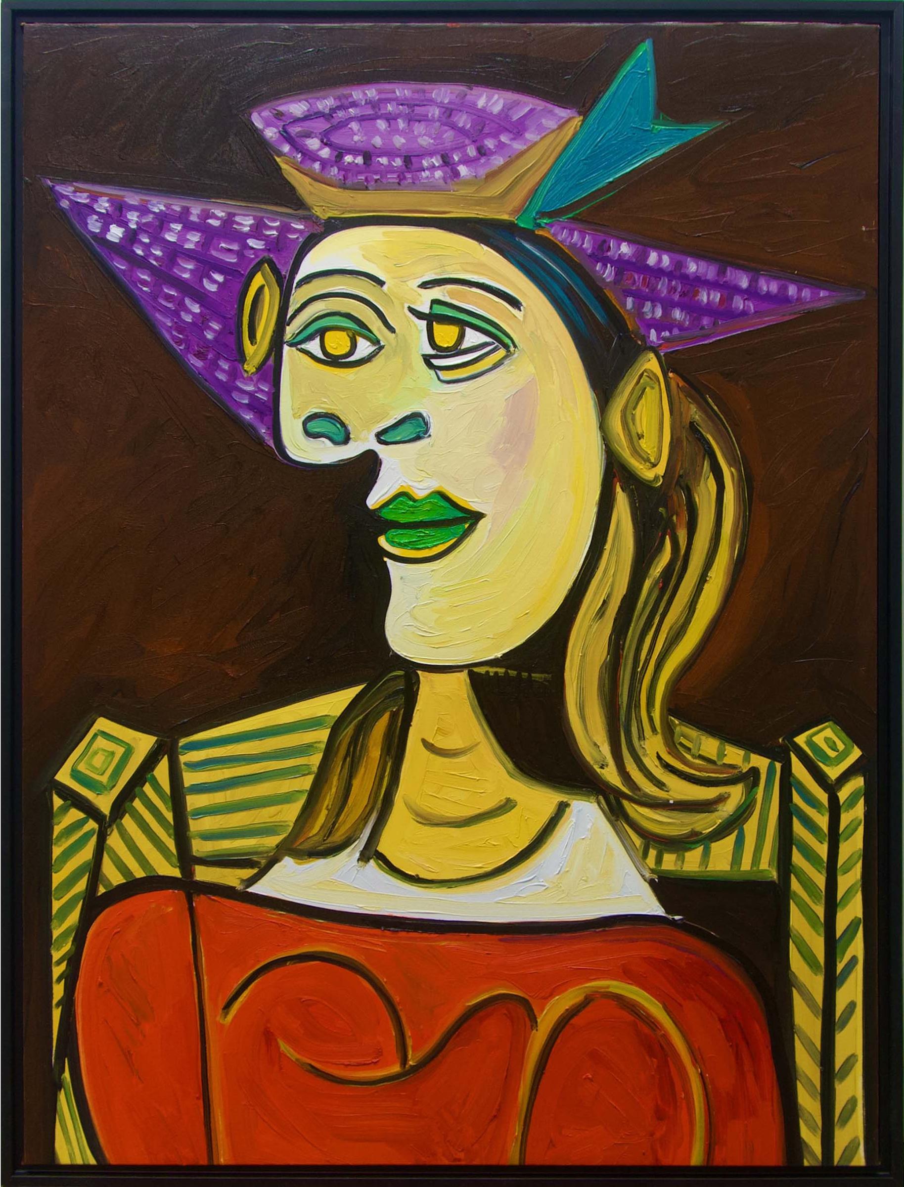 Serge Deherian (1955) - Untitled (My Purple Hat)