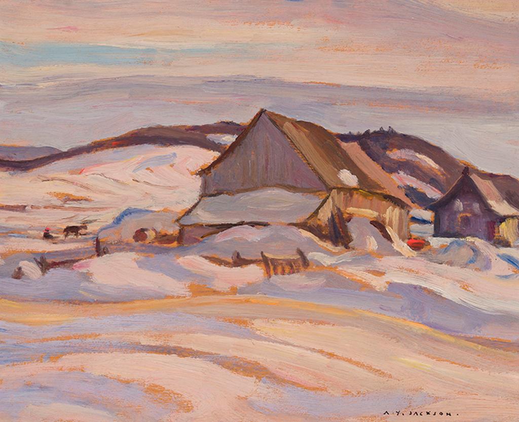 Alexander Young (A. Y.) Jackson (1882-1974) - Farm at St. Simon, Rimouski