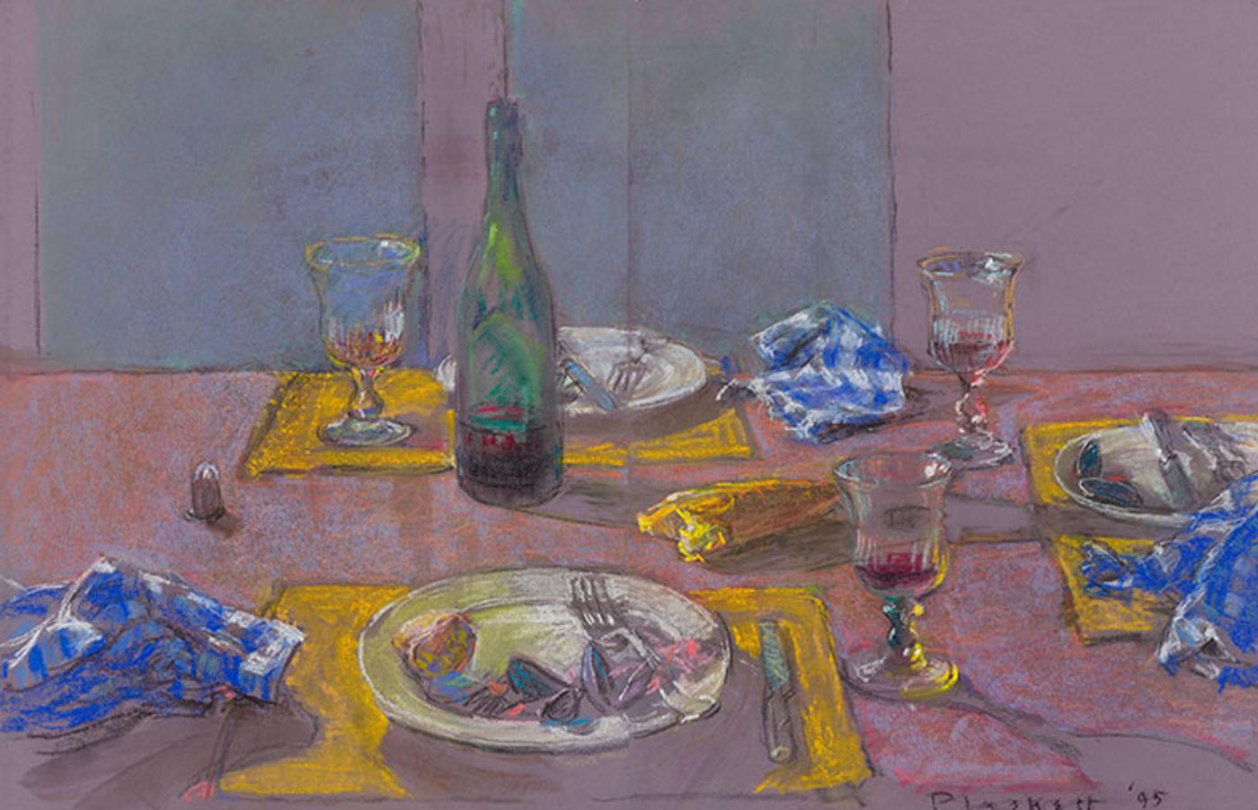 Joseph (Joe) Francis Plaskett (1918-2014) - Remains - Dinner with Paella